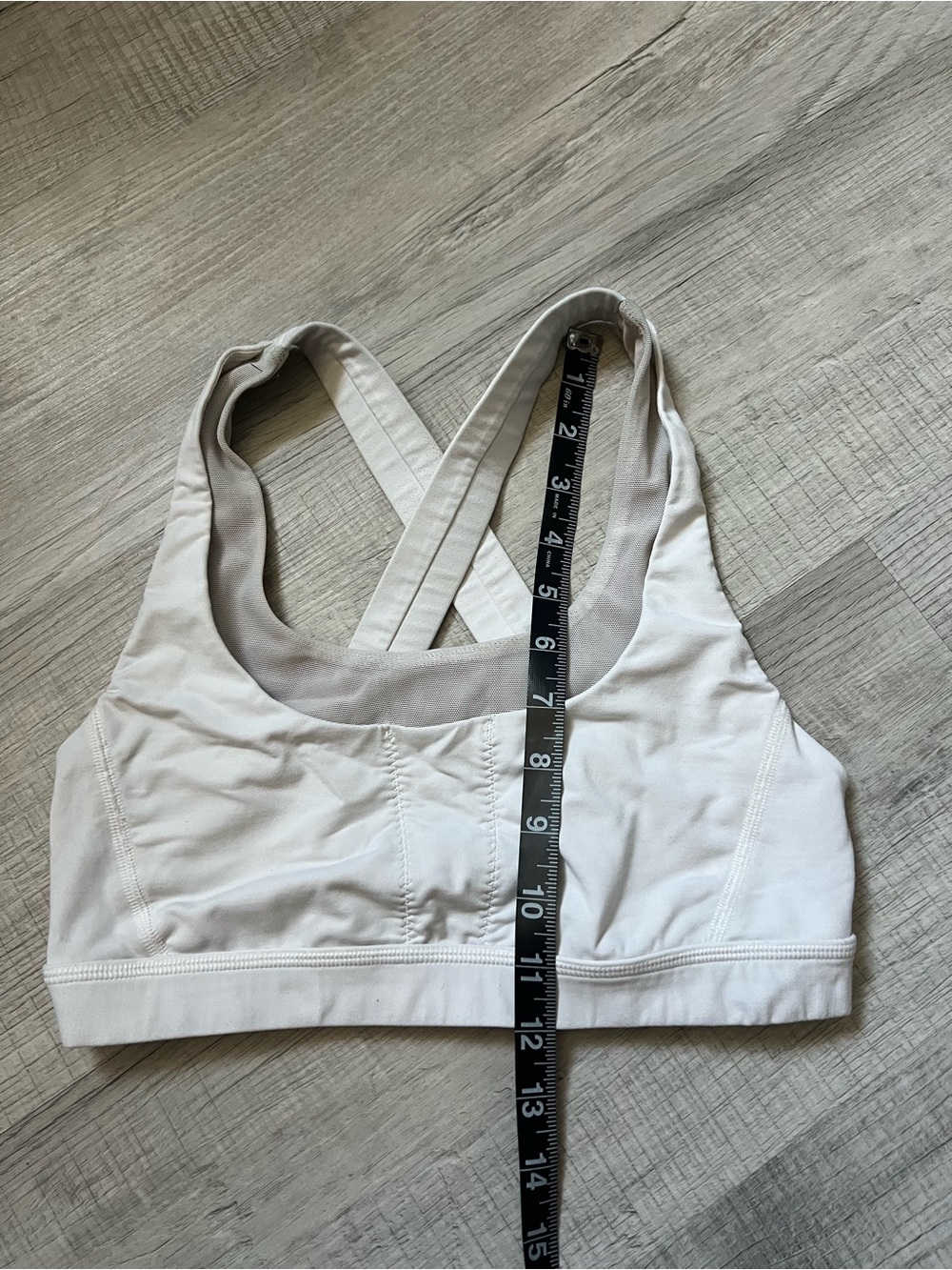 LULULEMON Run: Stuff Your Bra White Size 6 - Picture 11 of 12
